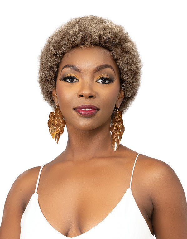 Janet NATURAL AFRO ABBO WIG PREMIUM SYNTHETIC HAIR