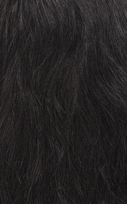Instant Fab Human Hair Clip-In Weave Natural 1C Relaxed Natural (18", NATURAL BLACK)