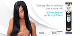 New Remy Yaky-Remy Blue 100% VIRGIN Human Hair Weave- Shed Free&Tangle Free (#1B, 10")