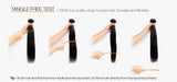 Variety Queen 100% Virgin Remy Human Hair Unprocessed Brazilian Bundle Hair Weave Straight 3Pcs + 2x6 Closure (NATURAL BLACK) (14"+16"+18" with 12")