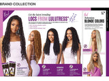 Sensationnel Crochet Braids Lulutress 3X Pre-Looped Distressed Locs 24" (5-PACK, SM1B/30)