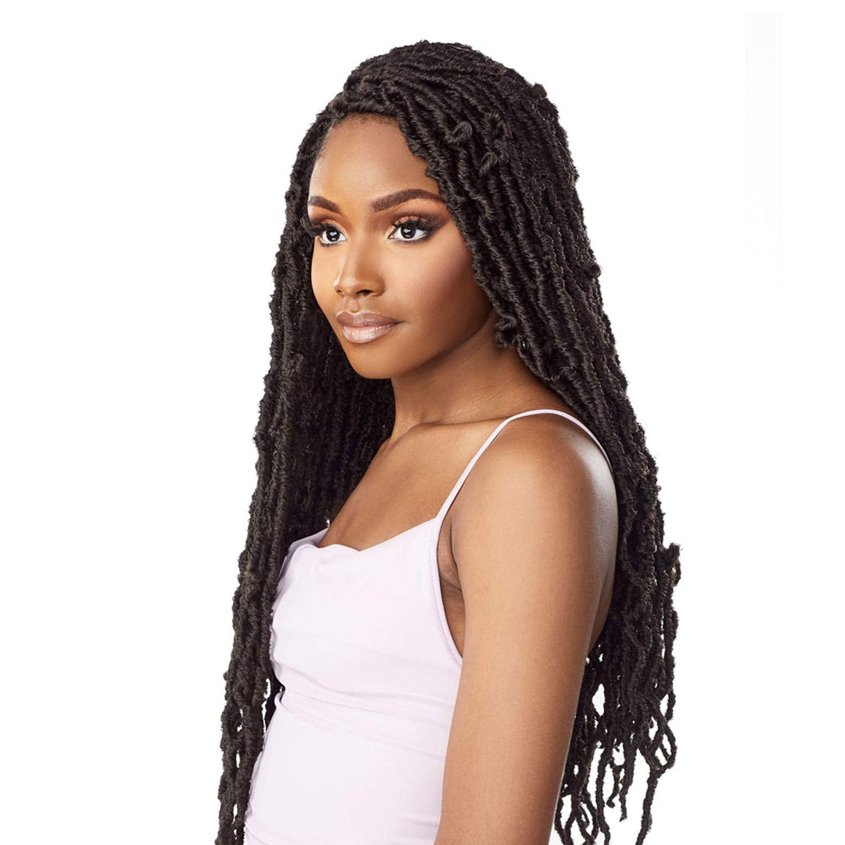 LULUTRESS Sensationnel Crochet Braids 2X Fully-Folded Micro Locs