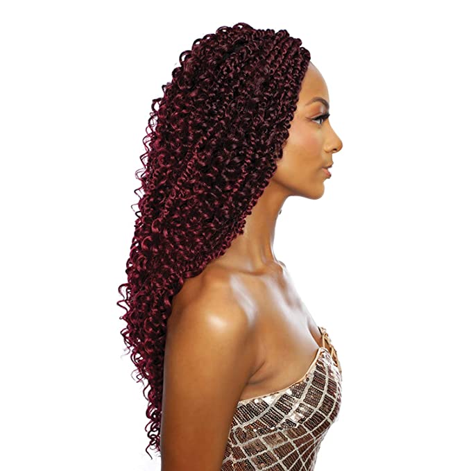 Mane Concept Crochet Braids A Fri-Naptural Pre-Stretched TWB113 Boho Passion Twist 18" (1 Pack, 1)