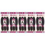 Laude Crochet Braids 3X JAMAICA BRAID PRE-STRETCHED 26" (5-Pack, T1B/BUG)