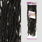 Sensationnel Crochet Braids Lulutress 3X Pre-Looped Distressed Locs 24" (5-PACK, SM1B/30)