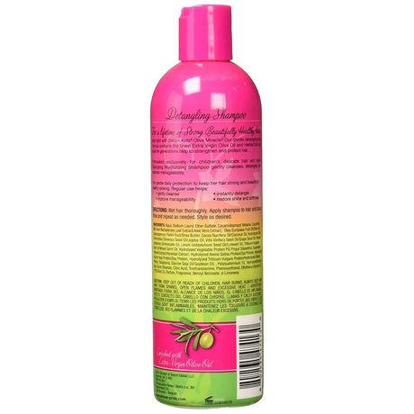 AFRICAN PRIDE DREAM KIDS - OLIVE MIRACLE - DETANGLING MOISTURIZING SHAMPOO - 12 OZ