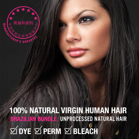 Aliba Unprocessed Brazilian Virgin Remy Human Hair Weave 7A Natural Straight Find Your New Look Today!