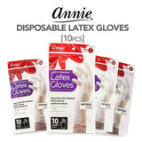 Annie Lightly Powdered Latex Gloves Natural 10pcs Find Your New Look Today!