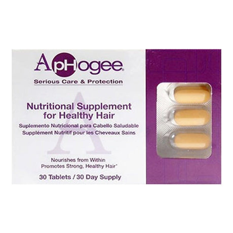 Aphogee Nutritional Supplement for Healthy Hair 30 Tablets Find Your New Look Today!