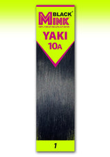 BLACK MINK-YAKI STRAIGHT [#1] 10A GRADE – YAKI STRAIGHT