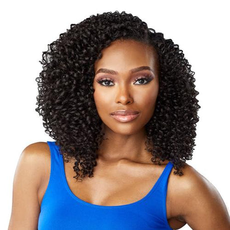 Sensationnel Textured Clip-Ins Weave Curls Kinks N Co Rule Breaker 10"(9Pcs)