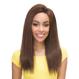 Janet Collection Unprocessed Brazilian Virgin Remy Human Hair Weave Whole Hand Made Brazilian Closure Straight 18"-20" (Lace Frontal Closure)