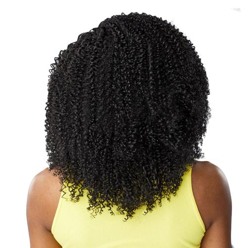 Sensationnel Textured Clip-Ins Weave Curls Kinks N Co Game Changer 10"(9Pcs)