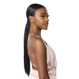 100% Human Hair Pony Wrap Yaki 18"