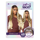 Sensationnel Human Hair Blend HD Lace Front Wig Cloud 9 What Lace Swiss Lace 13X6 Arabella 28"