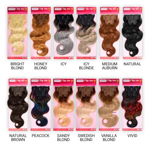 Janet Collection Weave Remy Illusion Clip 7Pcs Body (18-24")