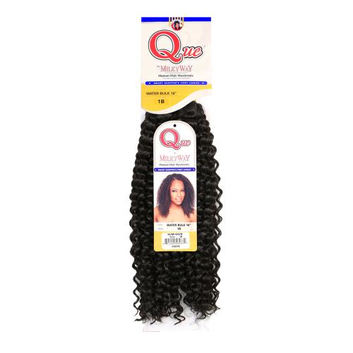 Milky Way Que Human Hair Braids Water Bulk [18"] (2)