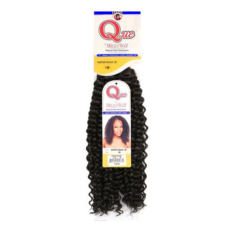 Milky Way Que Human Hair Braids Water Bulk [18"] (2)