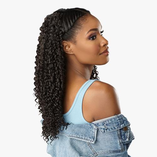 Sensationnel Textured Clip-Ins Weave Curls Kinks N Co Dream Chaser 14" (9Pcs)