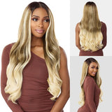 Sensationnel Human Hair Blend HD Lace Front Wig Cloud 9 What Lace Swiss Lace 13X6 Arabella 28"
