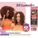 Janet Collection Crochet Braids Essentials 3X Curlista Spring 20"