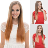 Janet Collection Weave Remy Illusion Clip 7Pcs Straight (18-24")
