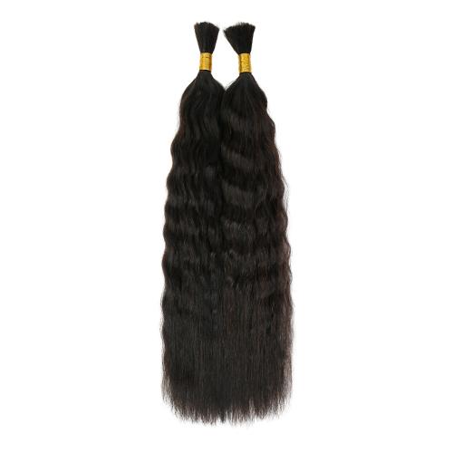 Starlet 100% Virgin Unprocessed Human Braiding Hair Straight Bulk (18"-20")