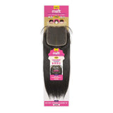 Janet Collection Melt Natural Virgin Remy Human Hair With Whole Hand Made 6X6 HD Lace Frontal Closure Straight (10"-18")