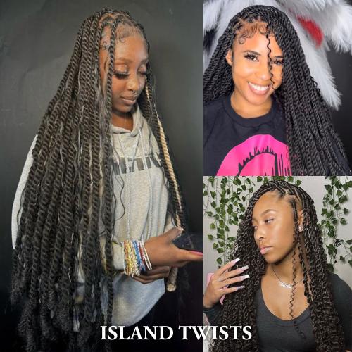 Starlet 100% Virgin Unprocessed Human Braiding Hair 4/27 Caramel Brown Highlight Wet N Wavy Super Bulk (18"-20")