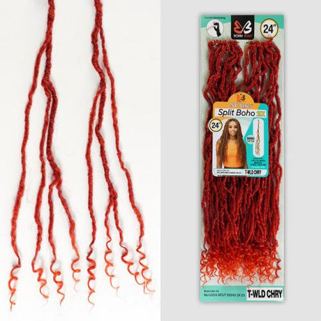 Bobbi Boss Crochet Braids Nu Locs 2X Split Boho 24"
