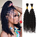 Starlet 100% Virgin Unprocessed Human Braiding Hair Water Bulk (20"-24")