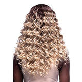 Laude Human Hair Blend HD Lace Front Wig 4" Deep Lace UGBL015 Tilda