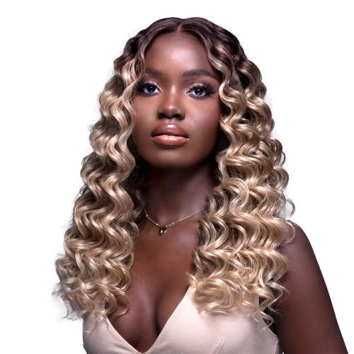 Laude Human Hair Blend HD Lace Front Wig 4" Deep Lace UGBL015 Tilda