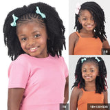 FreeTress Crochet Braids 3X Kids Pre-Fluffed Poppin' Twist 12"