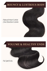 Beautiful Hair 100% Virgin Remy Human Hair Unprocessed Brazilian Bundle Hair Weave Natural Body Wave 7A 3 Bundles, 4 Bundles, Natural Color Find Your New Look Today!