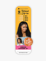 Sensationnel CLIP-IN DREAM CHASER 14″ 100% Premium Fiber, Clip-ins, Curls Kinks & Co, Natural Hair Style, Textured Clip-ins