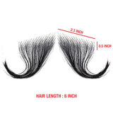 Celebrity 100% Human Hair HD Lace Reusable Fake Baby Hair Edge 4pcs C & I-Shape Find Your New Look Today!