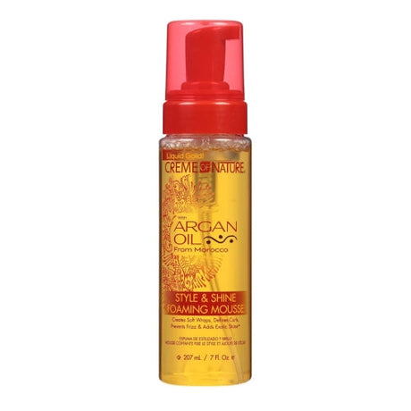 Creme of Nature Argan Oil Style and Shine Foaming Mousse 7oz Find Your New Look Today!