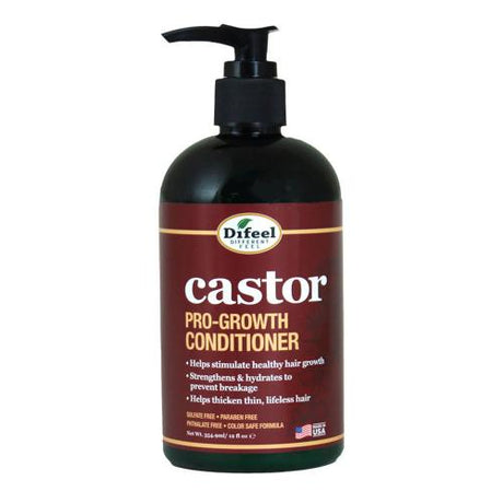 Difeel Castor Pro-Growth Conditioner 12oz Find Your New Look Today!