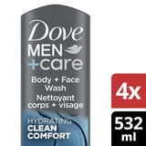 Dove Men Pluse Care Clean Comfort Body n Face Wash Find Your New Look Today!