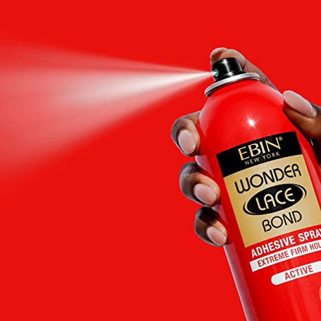 EBIN NEW YORK Wonder Lace Bond Adhesive Spray - Extreme Firm Hold 14.2oz / 400ml Find Your New Look Today!