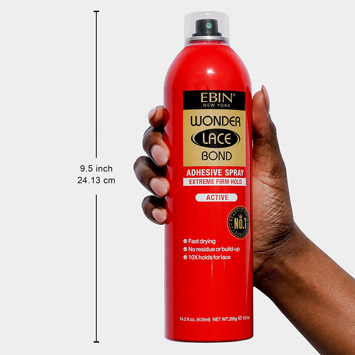 EBIN NEW YORK Wonder Lace Bond Adhesive Spray - Extreme Firm Hold 14.2oz / 400ml Find Your New Look Today!