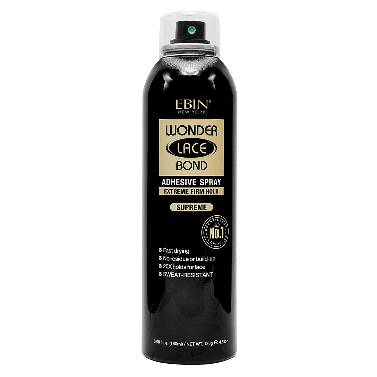 EBIN NEW YORK Wonder Lace Bond Adhesive Spray - Extreme Firm Hold 14.2oz / 400ml Find Your New Look Today!