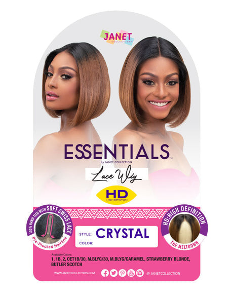 JANET ESSENTIALS HD LACE CRYSTAL WIG