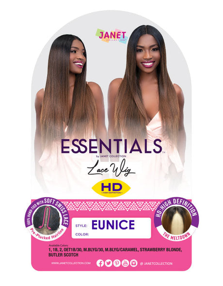 JANET ESSENTIALS HD LACE EUNICE WIG