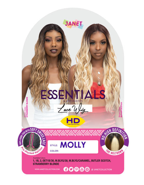 JANET ESSENTIALS HD LACE MOLLY WIG
