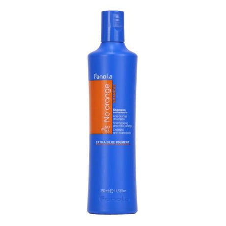 Fanola No Orange Shampoo Extra Blue Pigment 11.83oz / 350ml Find Your New Look Today!