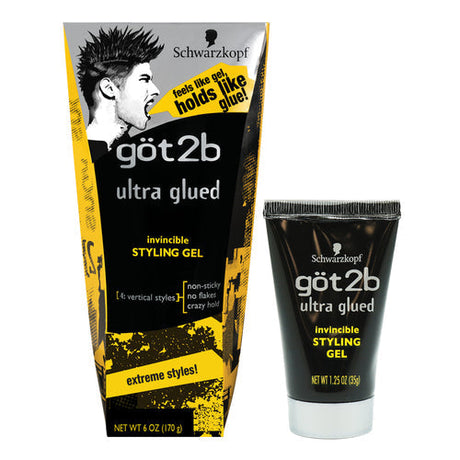 Got2b Ultra Glued Invincible Styling Gel Find Your New Look Today!