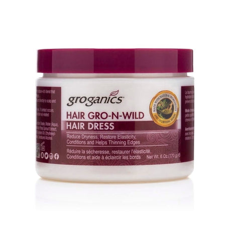 Groganics Hair Gro-n-Wild Hair Dress Treatment 6oz Find Your New Look Today!