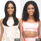 Janet Collection Natural Virgin Remy Indian Hair HD Swiss Lace Front Wig Luscious Wet N Wavy Deep Find Your New Look Today!